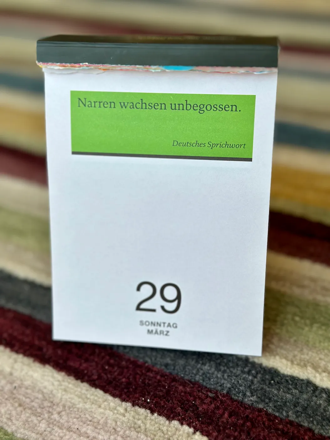 Wer giesst eigentlich wen?